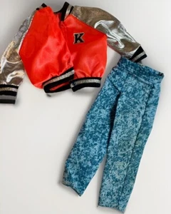 1992 Basketball KEVIN Doll Boyfriend Skipper Replacement Varsity Jacket Pant Lot - Picture 1 of 5