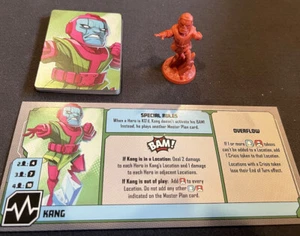 Marvel United KANG Villain Kickstarter Exclusive Stretch Goal Box Promo CMON - Picture 1 of 1