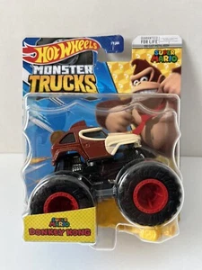 Hot Wheels Monster Trucks Super Mario DONKEY KONG Scale 1/64 New - Picture 1 of 6