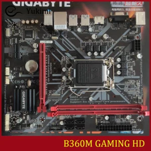 FOR GIGABYTE B360M GAMING HD DDR4*2 32GB HDMI VGA Micro ATX Motherboard Test OK - Picture 1 of 3