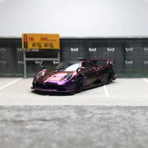 CM Model 1/64 Scale Pagani Imola Purple Diecast Car Model Toy Gift NIB - Picture 1 of 5