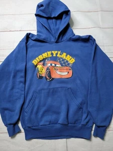 Disneyland Cars Boys Size Large Pull Over Hoodie Lightning Mcqueen - Picture 1 of 9