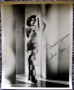 Abbe Lane Original Hand Signed Photo 8"X10" - Picture 1 of 4