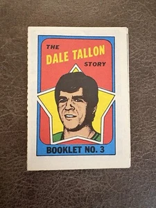 1971-72 Topps Hockey Booklet #3 Dale Tallon NRMT CONDITION - Picture 1 of 3