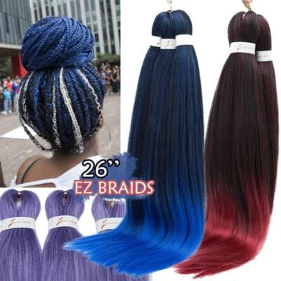 EZ Braid Hair Pre-Stretched Braiding Hair Extensions Long Smooth Natural Braids - Image 1 of 4