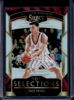2018-19 Select Yao Ming Top Selections Silver #/99 Rockets - Image 1 of 2