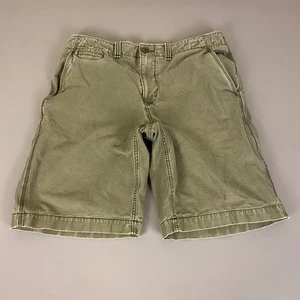 Vintage GAP Menswear Shorts Men's Size 36W Olive Green Casual Chino Khaki - Picture 1 of 14