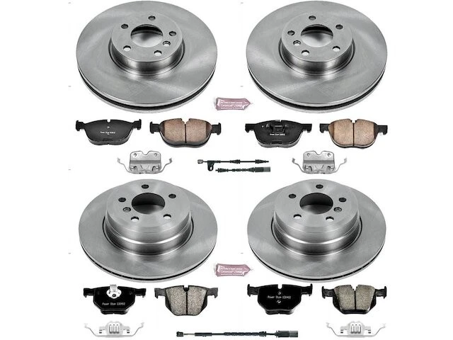 Kit de pastillas de freno y rotor delanteras y traseras para BMW X6 2012 2013 XS694ZG 2011-2019 Foto 1 de 1