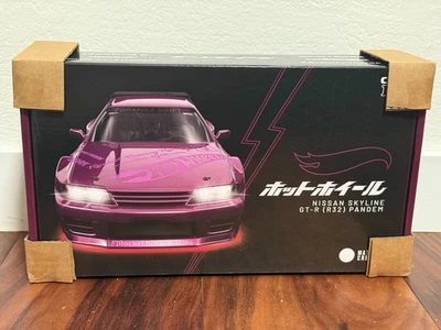 Hot Wheels RC 1:64 Nissan Skyline R32 Pandem Vehicle Ships Today, USPS Priority - Image 1 of 2