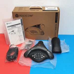 Paquete de teléfono de conferencia de audio Polycom VS300 Voice Station 300 2200-17910-001 - Imagen 1 de 10