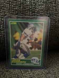 1989 Brian Bosworth Score - Seattle Seahawks - Picture 1 of 2