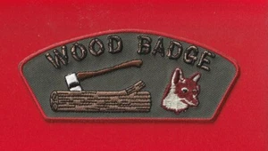 Parche de Insignia de Madera FOX Cub Boy Scouts Scout CSP - Imagen 1 de 1