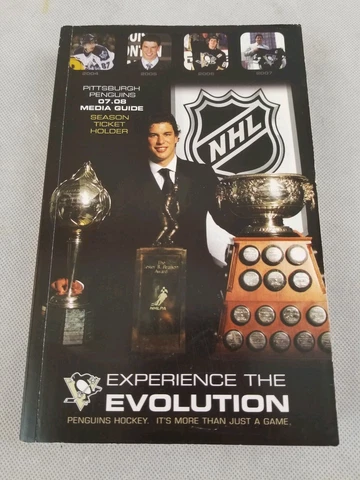 Pittsburgh Penguins 2007-2008 Media Guide Season Ticket Holder Experience Book Cover