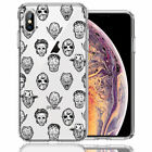 For Apple iPhone XS Max Halloween Horror Villains Double Layer Phone Case