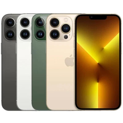 Nuovo Apple iPhone 13 Pro 5G Smartphone 128GB/256GB Sbloccato Grigio/Argento/Blu - Immagine 1 di 4