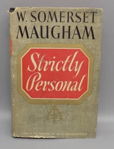 1st Ed W. Somerset Maugham Strictly Personal 1941 Hardcover mit Schutzumschlag - Bild 1 von 15