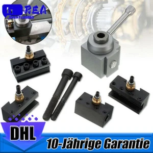 Drehstahlhalter Mini Drehmaschine Schnellwechsler Drehbank Werkzeughalter DE - Bild 1 von 12