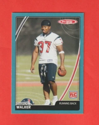 2007 Topps Total BLUE # 463 Darius Walker HOUSTON TEXANS RC - Image 1 of 2