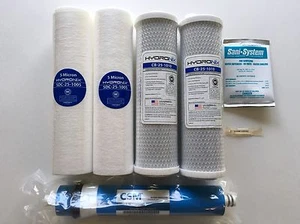 HYDRO-LOGIC STEALTH SMALL BOY 100 COMPLETE FILTER PACK - 24 GPD MEMBRANE - Picture 1 of 7