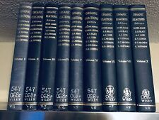 ORGANIC REACTIONS Volumes 1-9 Set Syntheses Chemistry Biochemistry Science 1947