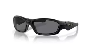Oakley SI Straight Jacket Sunglasses 11-013 Matte Black Frame W/ Grey Lens - Picture 1 of 8