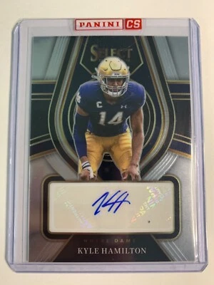 Kyle Hamilton Auto 2022 Select Draft Picks Rookie Signatures SSP RC #RS-KHA - Image 1 of 2