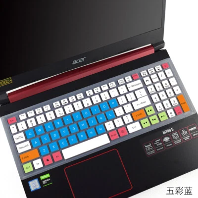 Silicone Keyboard Protector for Acer Nitro AN515-54 AN515-51 AN515-43 AN515-55 - Image 1 of 4