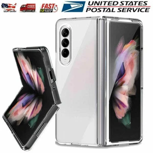 For Samsung Galaxy Z FOLD4 5G Case Clear Shockproof Protective Hard Slim Cover - Picture 1 of 7