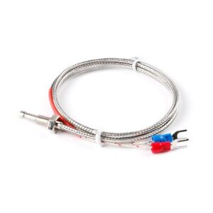 WRNT-02 M6 Screw K Type 1M Wire Cable Thermocouple Temperature Sensor
