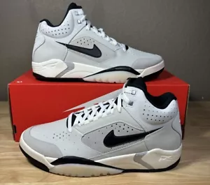 US Mens 11 Nike Air Flight Lite Mid Photon Dust Black FJ2949-001 Sneakers Shoes - Picture 1 of 8