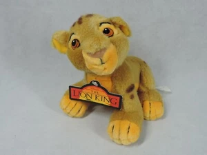 Vintage Disney Store Lion King Simba 8" Cub Plush New with Tags - Picture 1 of 5