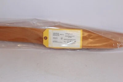 USGI UAV Wooden Propeller HH28x11 28" Display Model Airplane NOS 0705622 - Image 1 of 4