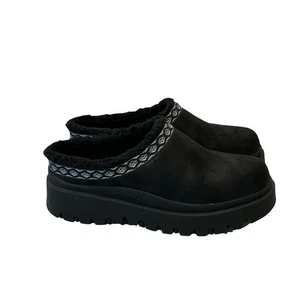 Skechers Comfy Hour Shindigs Clogs with Faux Sherpa Lining Black Women's 6.5 - Picture 1 of 11