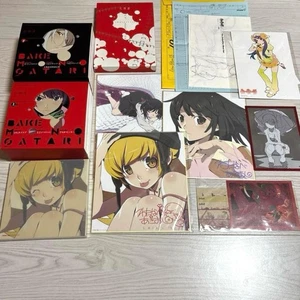 BAKEMONOGATARI Clave Animación Nota Libro de Arte Conjunto Completo con Artículos de Bonificación de Japón - Imagen 1 de 20