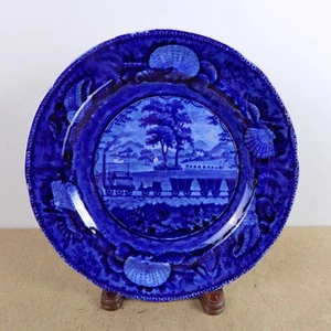 Antique Woods & Sons B&O Baltimore Ohio Rail Road 10.25" Plate Burslem England - Picture 1 of 6