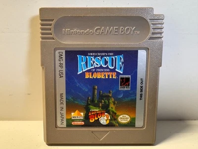 David Crane The Rescue of Princess Blobette (Nintendo Game Boy, 1991) Authentic - Image 1 of 2