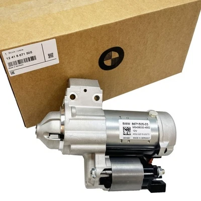 NEW Starter Motor 12418671505 For BMW 540i 740i 840i M2 M3 M4 X3 X4 X5 X6 X7 Z4 - Изображение 1 из 4