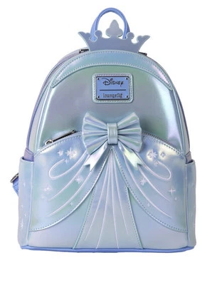 Mini Mochila Brillante Loungefly Disney Cenicienta 75 Aniversario EXCLUSIVA NUEVA Foto 1 de 4