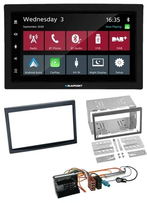 Blaupunkt DAB Bluetooth USB MP3 2DIN Autoradio für Peugeot 207 307 Expert Partne - Bild 1 von 4