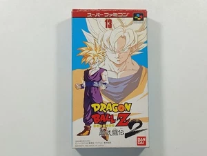 DRAGON BALL Z SUPER BUTOUDEN 2 SUPER FAMICOM (SFC) NTSC-JAPAN (SANS NOTICE - WIT - Picture 1 of 8