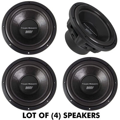 LOTE DE 4 Subwoofers Power Acoustik 15" Dual 2 ohmios 3800 vatios máx. Foto 1 de 4