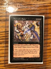 Kaervek’s Spite X 4 MTG Visions Excellent/NM-MTG- 4RCards