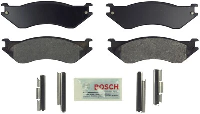 Pastillas de freno semimetálicas con herrajes delanteras para Dodge B1500 Bosch 1998 Foto 1 de 4