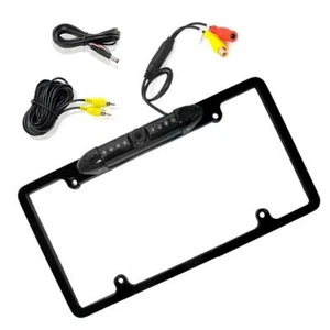 Enrock EAB256B License Plate Frame Rearview Camera (Distance Scale Lines) - Picture 1 of 4