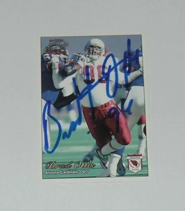 BRAD OTTIS SIGNED AUTO'D 1997 PACIFIC PHILADELPHIA CARD #7 ARIZONA CARDINALS - Picture 1 of 2