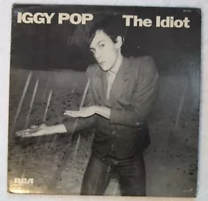 CRANIUM'S The Stooges Iggy Pop THE IDIOT orig dj promo Lp NM inner David Bowie - Picture 1 of 6