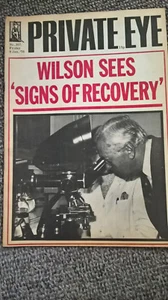 PRIVATE EYE 9 January 1976 No 367 "WILSON SEES SIGNS OF RECOVERY'" - Bild 1 von 3