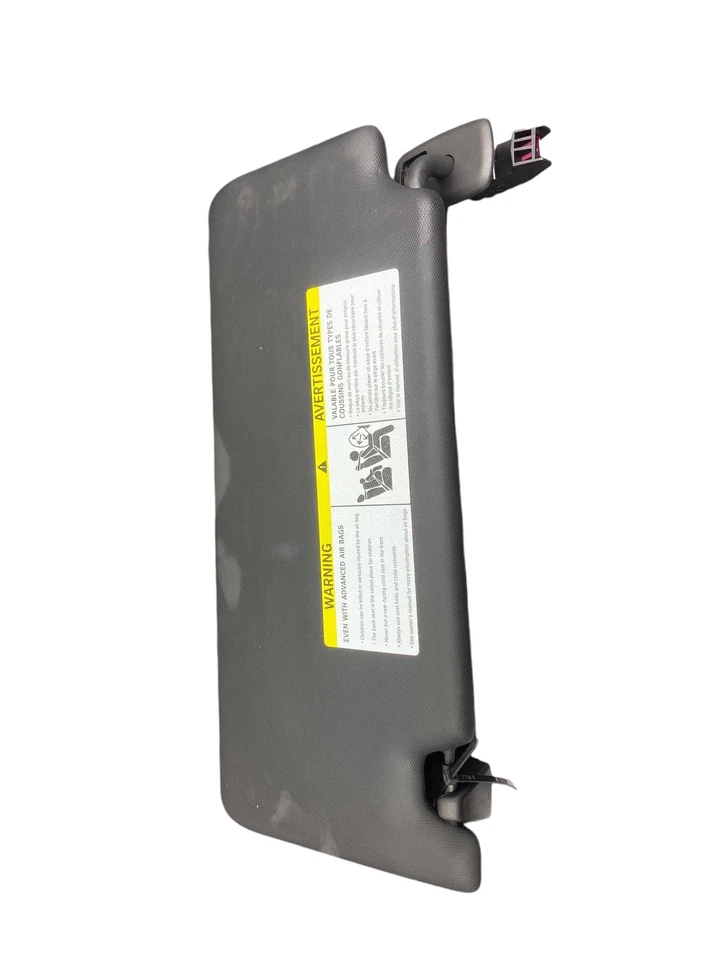 2019 - 2021 BMW 330i G20 OEM RIGHT PASSENGER SIDE WINDSHIELD SUN VISOR | BLACK - Image 1 of 4