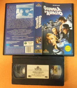 VHS film GIUNGLA D'ASFALTO 1994 Marilyn Monroe Louis Calhern SCUDI (F127) no dvd - Foto 1 di 1