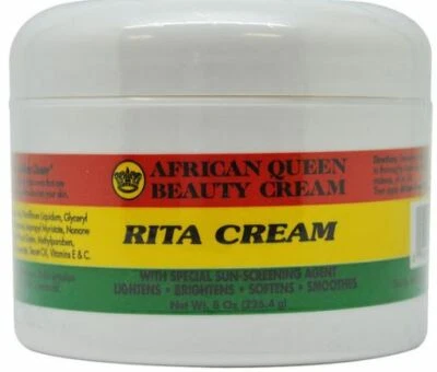 Crema de belleza African Queen Rita Cream 8 OZ / 226,4 g Foto 1 de 4